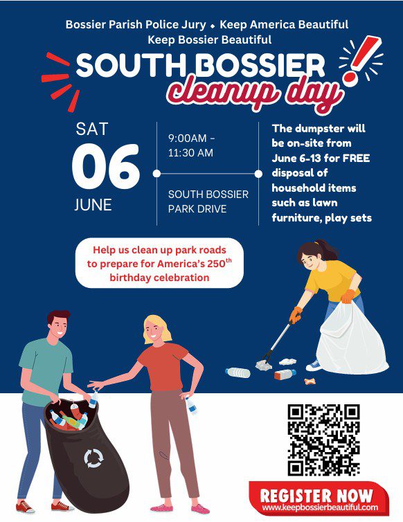 South Bossier Cleanup Day